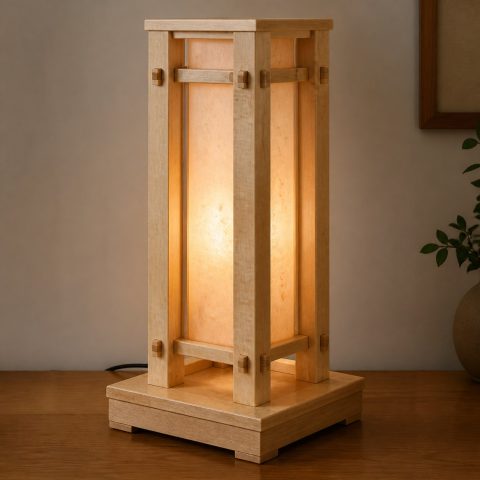 10 Birch Wood Lamp Ideas with Subtle Golden Grain