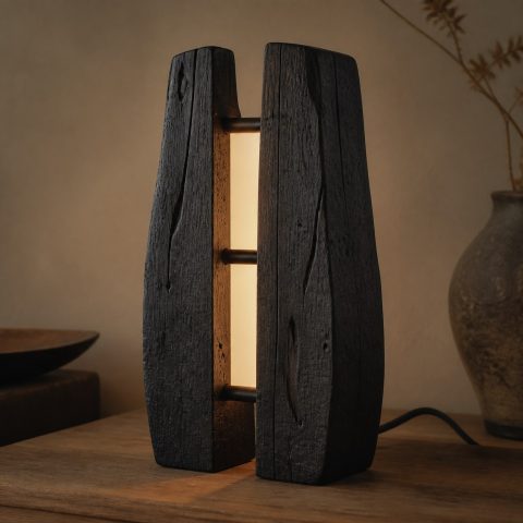 10 Bog Oak Lamp Ideas with Ancient Charcoal Grain