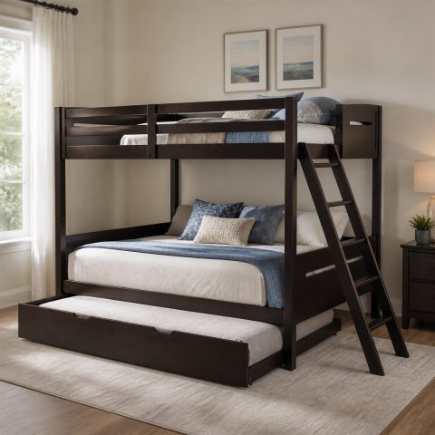 10 Bunk Bed Layouts with Drawers and Trundles