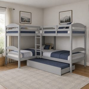 10 Bunk Bed Layouts for Shared Rooms