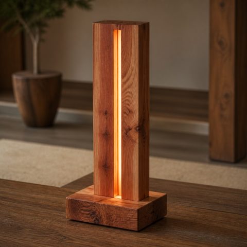 10 Cedar Lamp Ideas with Warm Straight Grain
