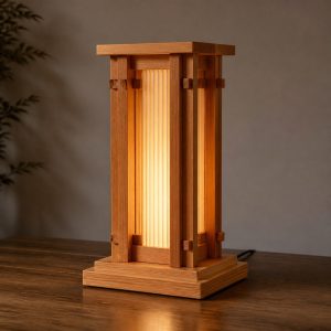 10 Douglas Fir Lamp Ideas with Strong Vertical Grain