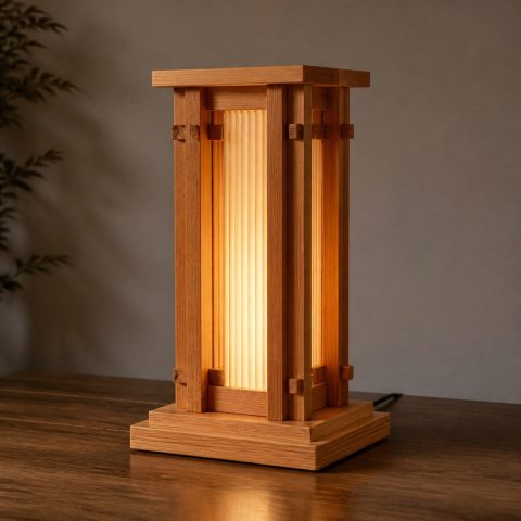 10 Douglas Fir Lamp Ideas with Strong Vertical Grain