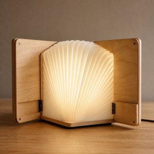 10 Folding Wooden Lamp Ideas for Compact Spaces