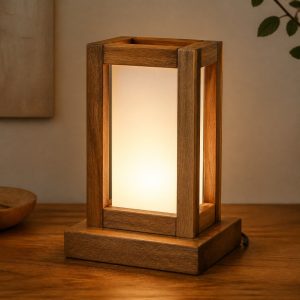 10 Iroko Wood Lamp Ideas with Golden Olive Grain