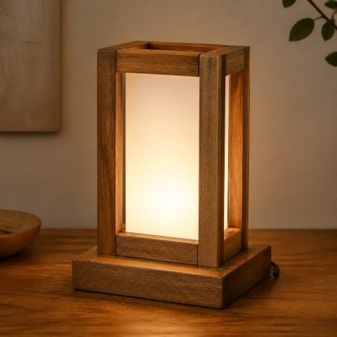 10 Iroko Wood Lamp Ideas with Golden Olive Grain