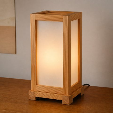 10 Larch Wood Lamp Ideas with Golden Growth Rings