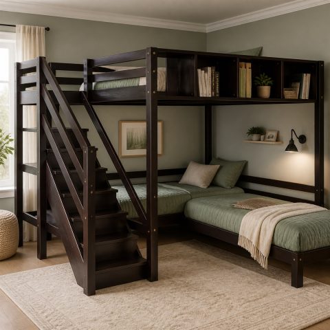10 Loft Bunk Bed Designs with Smart Features