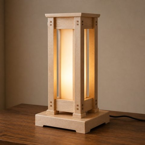 10 Maple Wood Lamp Ideas with Clean Pale Grain