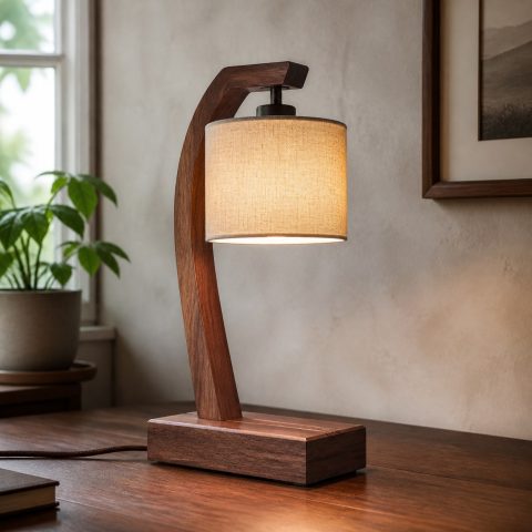 10 Modern Wooden Table Lamp Ideas for Warm Interiors