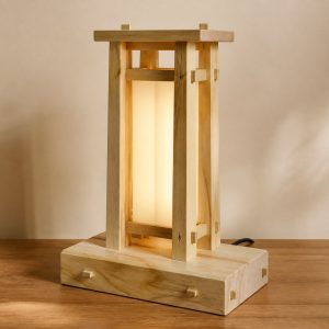 10 Poplar Wood Lamp Ideas with Soft Pale Grain