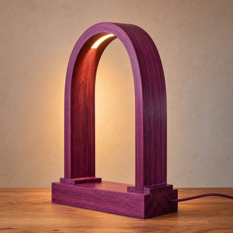 10 Purpleheart Lamp Ideas with Natural Violet Color