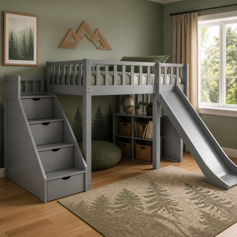 10 Bunk Bed Designs with Ladders and Slides