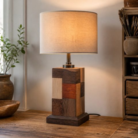 10 Scrap-Wood Lamp Ideas that Use Offcuts Well