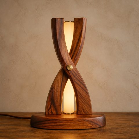 10 Sheesham Wood Lamp Ideas with Rich Contrasting Grain