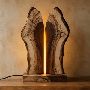 10 Tamarind Wood Lamp Ideas with Spalted Contrast