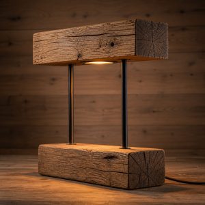 10 Timber Beam Table Lamp Ideas with Solid Wood Presence