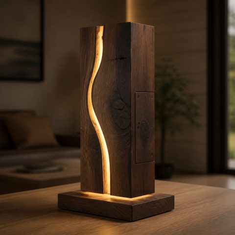 10 Walnut Lamp Ideas with Rich Dark Timber