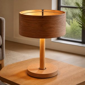 10 Wooden Lamp Shade Ideas with Ventilated Construction