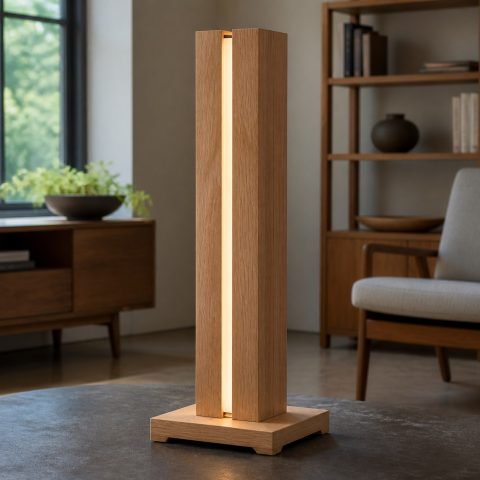 10 Wooden LED Strip Lamp Ideas with Clean Light Lines
